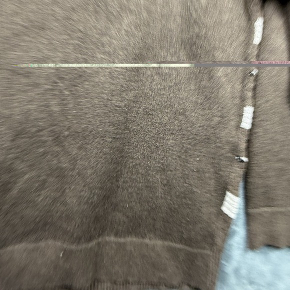 Chereskin Mens Brown Pullover Long Sleeves Collar Warm Size XL READ - Picture 11 of 14